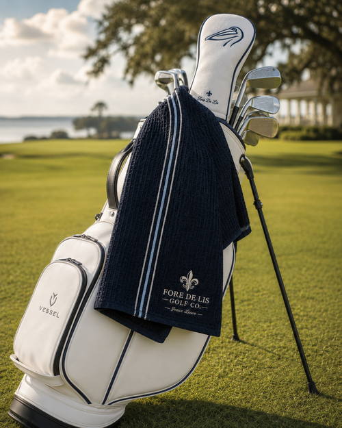 Fore De Lis Tour Golf Towel