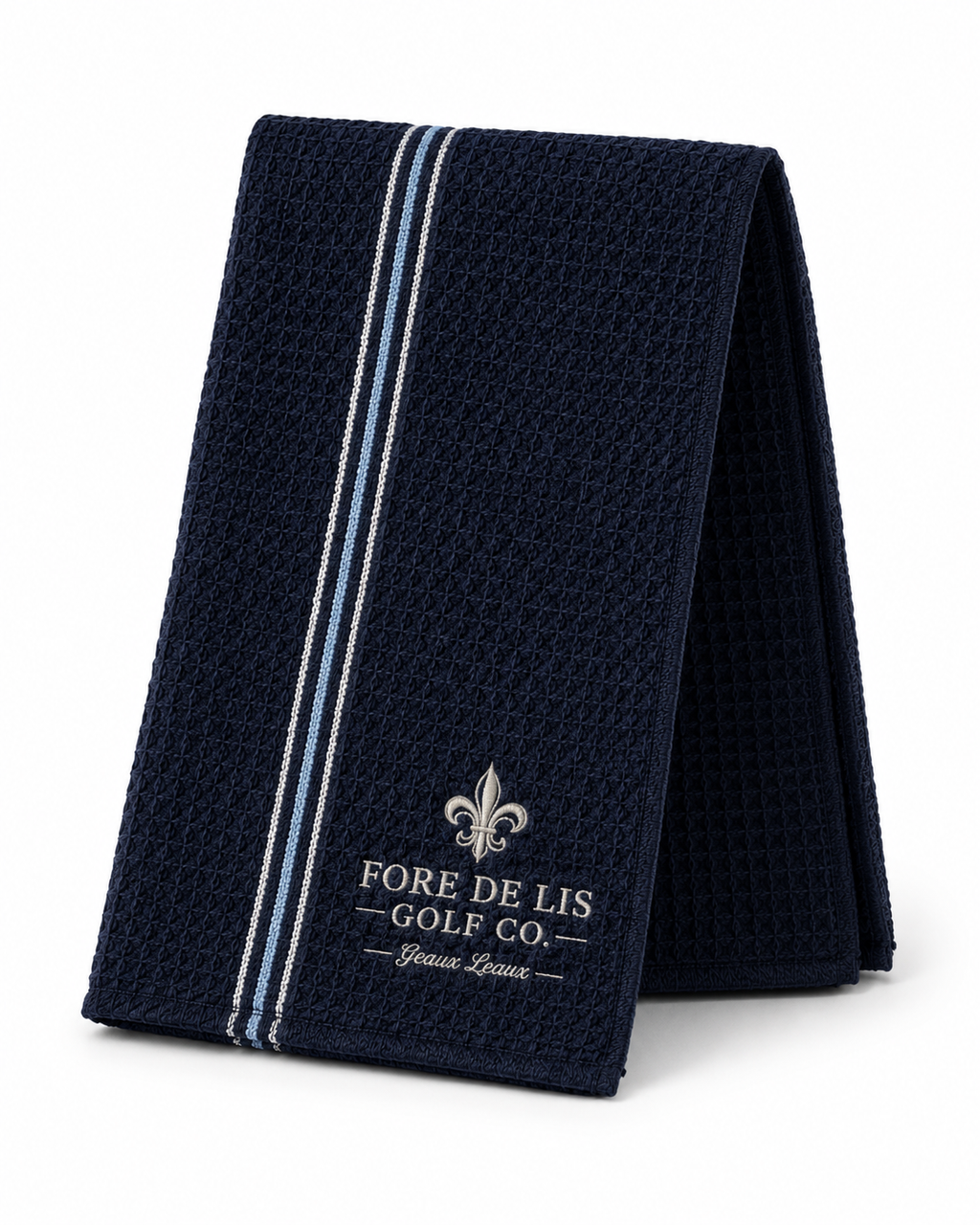 Fore De Lis Tour Golf Towel